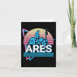 Ares Grekiska Gud Krig Kort