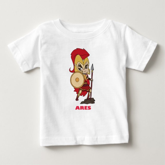 Ares gud av krig t shirt (Framsida)