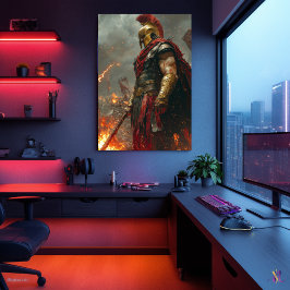 Ares, Gud i Krig - Bringer of Battle and Fury Poster