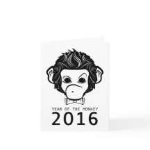 Året 2016 för apan (bowtie)