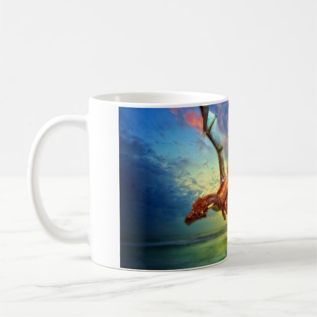 Året av draken kaffemugg (Vänster)