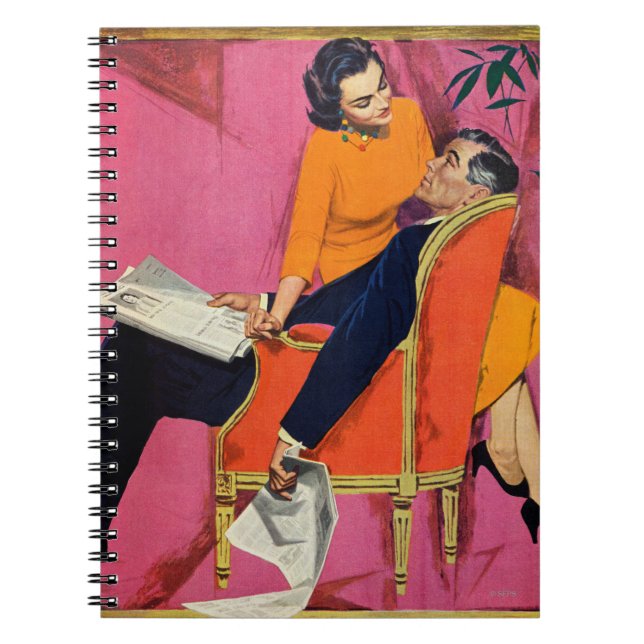 Året av missnöjet anteckningsbok med spiral (Framsidan)