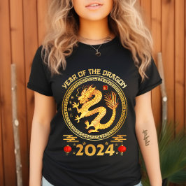 Året Dragon 2024 - Kinas nyår 2024 T Shirt