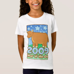 Året för 2009 ungar av oxeungar behandla som ett tee shirt