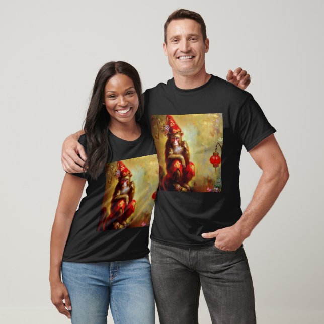 Året för apan 5 t shirt (Unisex)