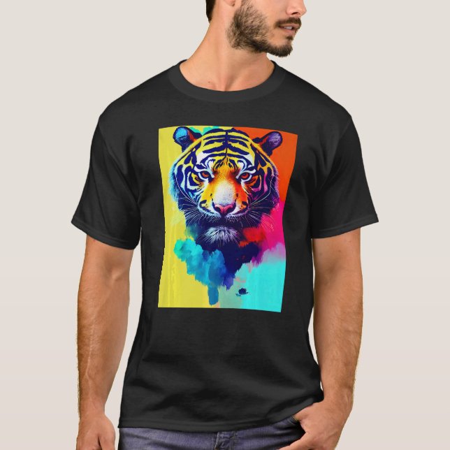Året för det generiska tigerbidraget t shirt (Framsida)
