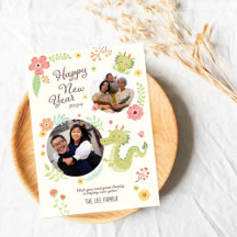 Året för Dragon Family Cute