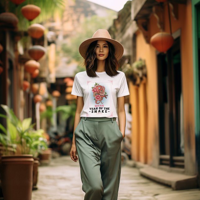 Året för ormen 2025 Japansk 蛇 年 T Shirt (Skapare uppladdad)