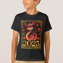 Året för ormen 2025 - nyåret Lunar 2025 T Shirt