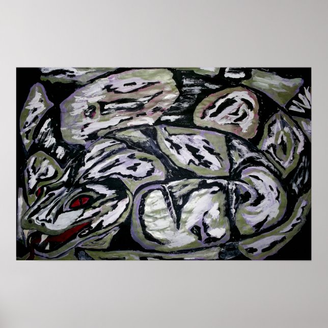 Året för ormen poster (Framsidan)