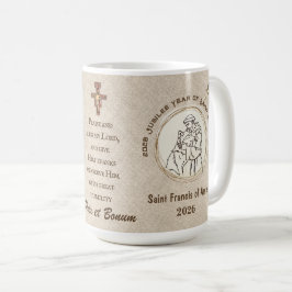 Året för St. Franciskus minnesmugg Kaffemugg