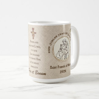 Året för St. Franciskus minnesmugg Kaffemugg