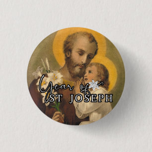 Året för St. Joseph-katolska minneshögtiden Knapp
