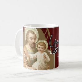 Året för St. Joseph-katolska Religiösan Kaffemugg