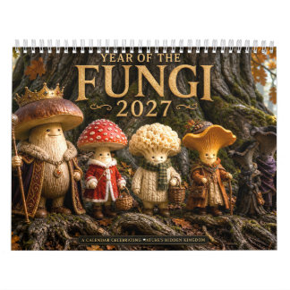 Året för svamp 2027 kalender