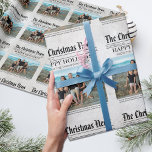 Året i Personligen Granska tidningen Jul Presentpapper<br><div class="desc">Högtidlighålla årets höjdpunkter med vårt Pappra år i nyhetsbladets Personlig Julaftonfigurationen. Detta unika och redigerbara papper kombinerar en helgdag tidningsmalls charm med en minimalistisk juldesign, perfekt för att ge dina gåvor personlig beröring. Med fotokollage "Vilket år" kan du visa dina favoritminnen och skapa ett verkligt enkelt presentbyte som berättar för...</div>