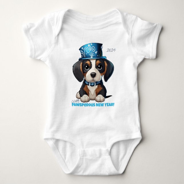 Året med vovvar! t shirt (Framsida)