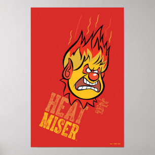 ÅRET UTAN ATT JULTOMTEN™ Värmebölja Fumlar Poster