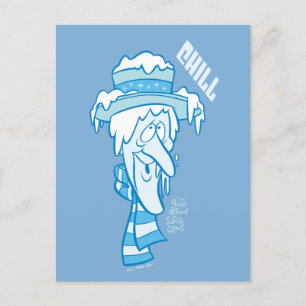 ÅRET UTAN EN TOMTE CLAUS™ Snow Miser Chill Helg Vykort