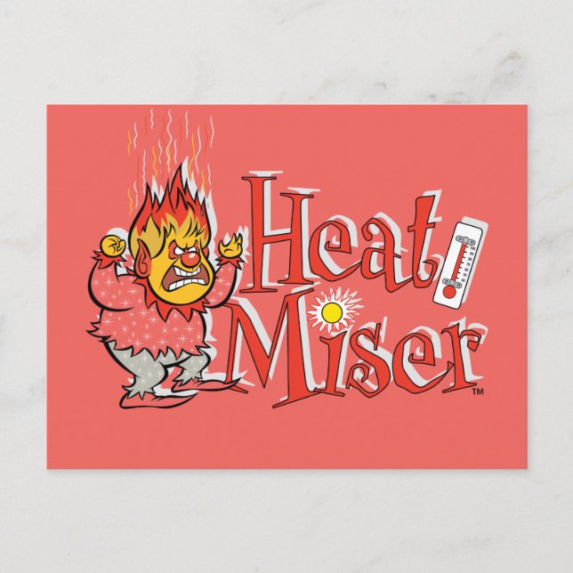 ÅRET UTAN EN TOMTE CLAUS™ | Värme Misär Vykort (Framsida)