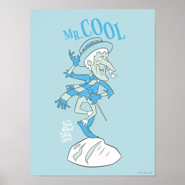 ÅRET UTAN JULTOMTEN™ | COOLA POSTER (Framsidan)