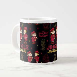 ÅRET UTAN JULTOMTEN™ Elf Mönster Jumbo Mugg
