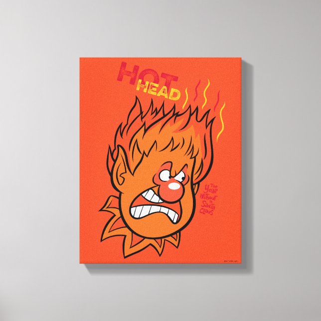 ÅRET UTAN JULTOMTEN™ | Hettens chef Canvastryck (Framsida)