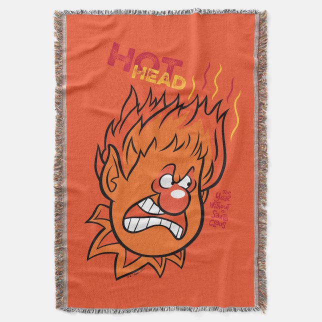 ÅRET UTAN JULTOMTEN™ | Hettens chef Filt (Framsidan Vertikal)