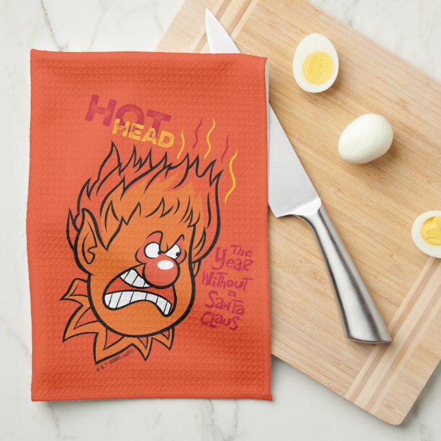 ÅRET UTAN JULTOMTEN™ | Hettens chef Kökshandduk (Vikt i Fjärdedel)
