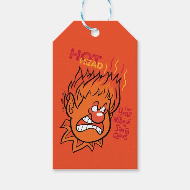 ÅRET UTAN JULTOMTEN™ | Hettens chef Presentetikett (Framsidan)