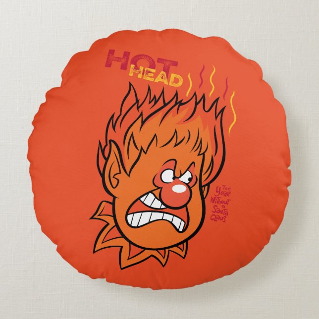 ÅRET UTAN JULTOMTEN™ | Hettens chef Rund Kudde (Framsidan)