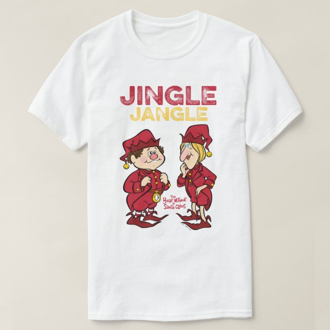 ÅRET UTAN JULTOMTEN™ | Jingle & Jangle T Shirt (Design framsida)