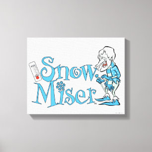 ÅRET UTAN JULTOMTEN™   Snö Miser Canvastryck