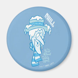 ÅRET UTAN JULTOMTEN™ Snö Miser Chill Magnet
