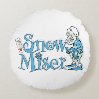 ÅRET UTAN JULTOMTEN™ | Snö Miser Rund Kudde