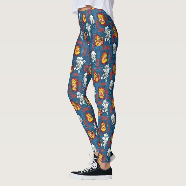 ÅRET UTAN JULTOMTEN™ Snowtown Showdown Leggings (Vänster)