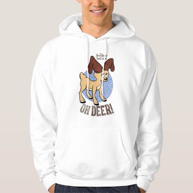ÅRET UTAN JULTOMTEN™ | Vixen "Oh Hjort" Hoodie (Framsida)