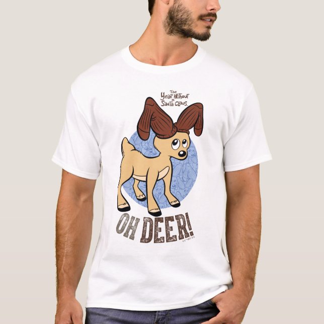 ÅRET UTAN JULTOMTEN™ | Vixen "Oh Hjort" T Shirt (Framsida)