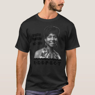 Aretha Franklin 1942-2018 Respect Essential T- T Shirt