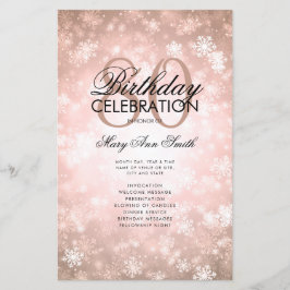 Årets 80:e födelsedag Ro Guld Wonderland