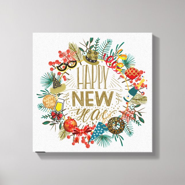 Årets andedräkt canvastryck (Framsida)