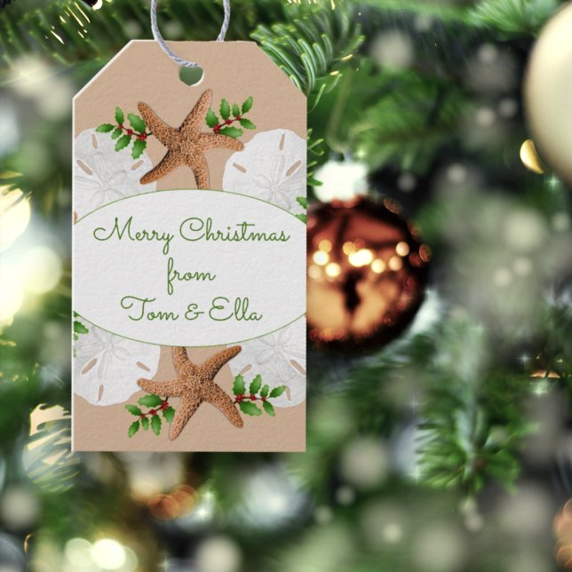 Årets andedräkt och dollarns julklapp på gåvans Mä Presentetikett (Skapare uppladdad)