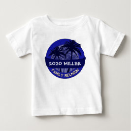 Årets återföreningskjorta i namn i anpassningsbar tee shirt