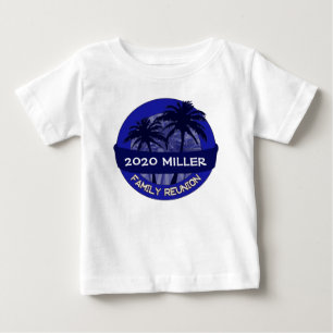 Årets återföreningskjorta i namn i anpassningsbar tee shirt