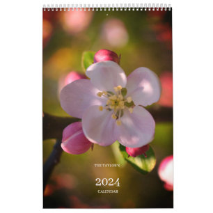 Årets blommor - Blommigten Personlig Kalender