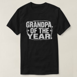Årets farfar Retro slitna design T Shirt