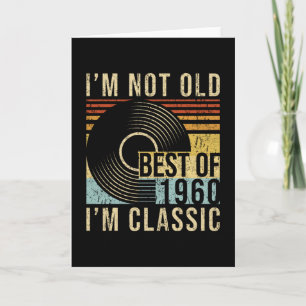 Årets födelsedag, bästa av 1960-talet kort