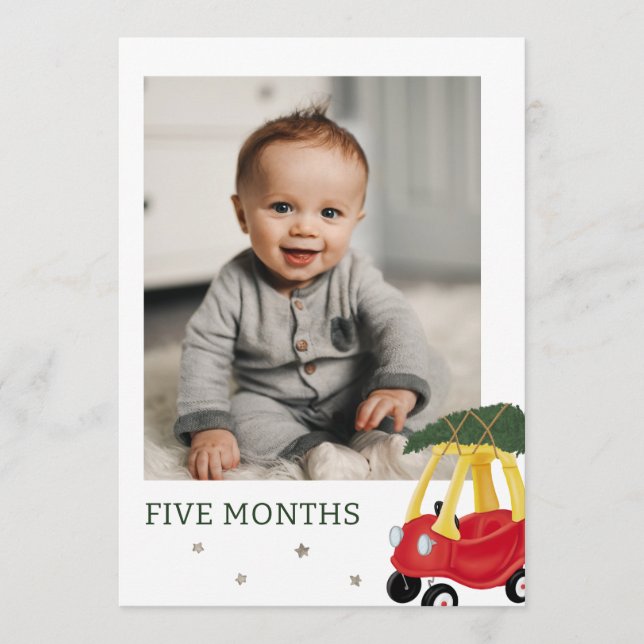 Årets födelsedag-fotokort (Framsida)