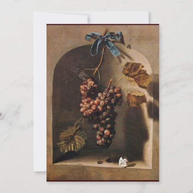 ÅRETS FRUKTER - VÄLSTÅND ,gul grön brun Inbjudningar (Framsida)