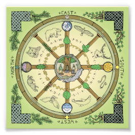 Årets hjul fototryck